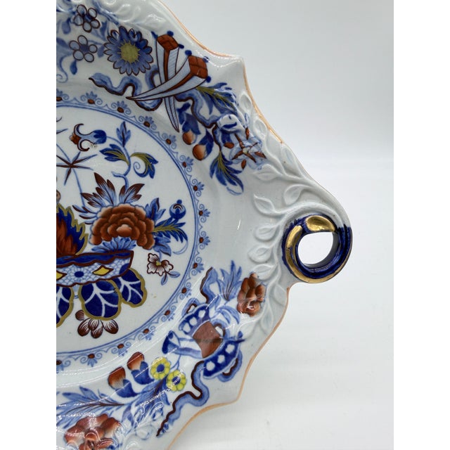 Antique Mason's Ironstone Meat or Dessert Dish, Circa 1820's For Sale - Image 9 of 18
