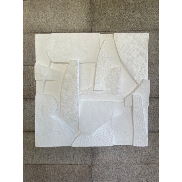 Sculptural Cubist Panel For Sale - Image 4 of 5