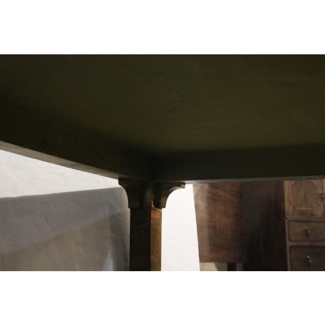 Mid 20th Century Painted Glass Top Coffee Table Chairish