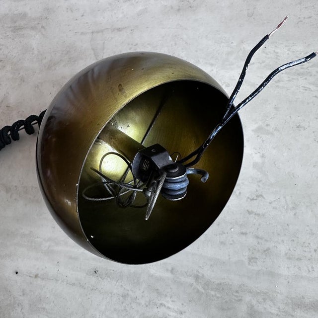 Mid-Century Ellipsoid Murano Glass Swirl Pendant, 1970s For Sale - Image 13 of 17