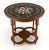Very Fine Mother of Pearl Decorated 24" Round Side Lamp Table Stand For Sale - Image 6 of 18