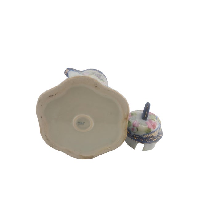 Antique Porcelain Hot Chocolate Pot With Beaded Overlay Design For Sale In New York - Image 6 of 6