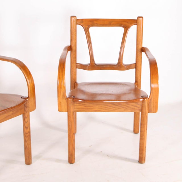 Organic Armchairs, 1980s, Set of 2 For Sale - Image 13 of 18