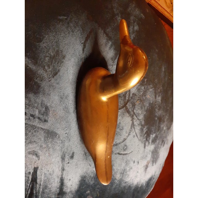 GORGEOUS Solid Brass 12" Duck Figurine Made in India. This stunning 12" duck figurine is a must-have for any collector or...