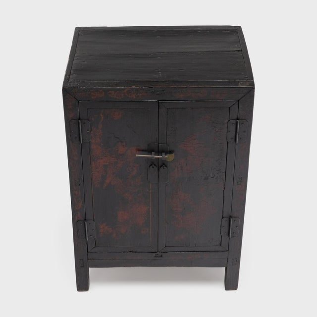 Chinese Gilt Bird-and-Flower Cabinet, C. 1850 For Sale - Image 4 of 6