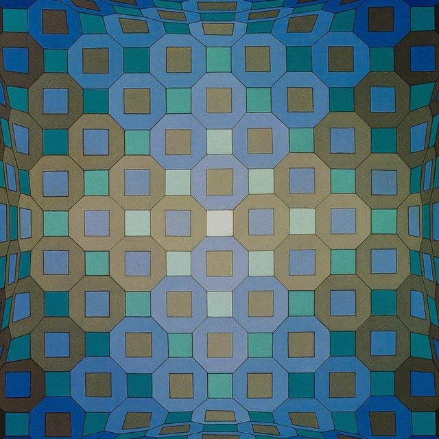 Victor Vasarely, OKTA STRI, Etching For Sale - Image 5 of 6