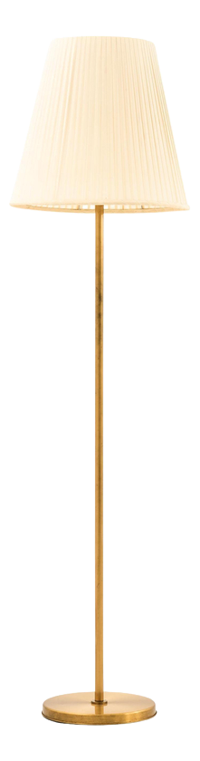 Floor Lamp in Brass and Glass from Bergboms, 1950s