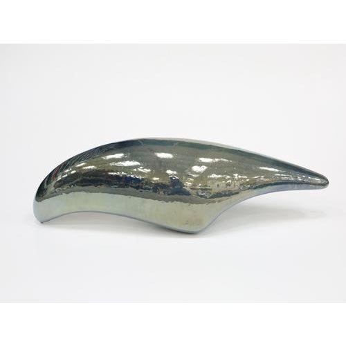 Parrot of the pari daiza sculptural object by caspi ceramics nl dimensions: w 28 x d 74 x h 28 cm. Materials: ceramic,...