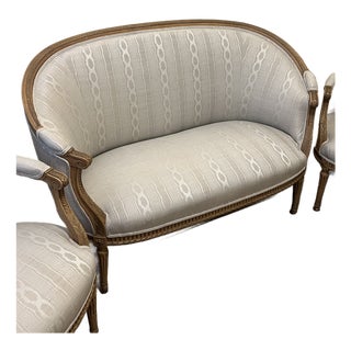 Mid 19th Century Louis XIV Loveseat For Sale