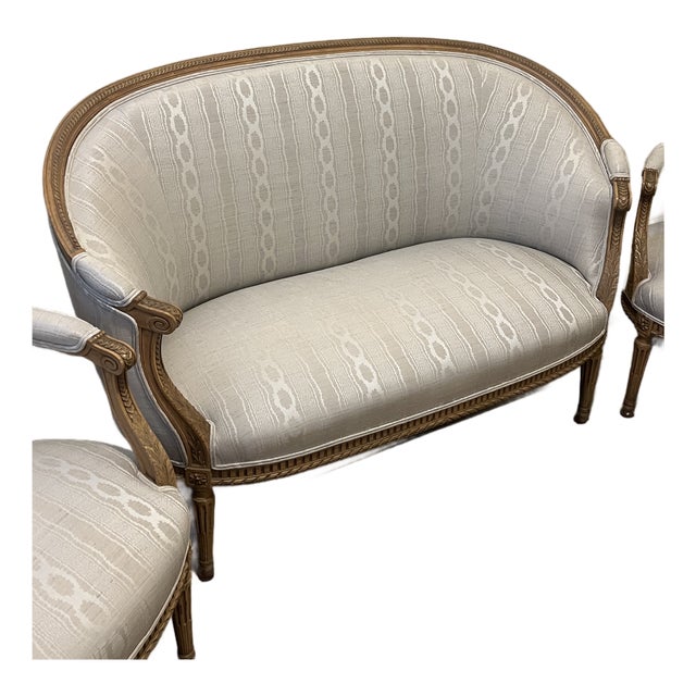 Mid 19th Century Louis XIV Loveseat For Sale