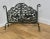 Gothic Pierced Wrought Iron Fire Screen For Sale - Image 4 of 8