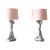 Vintage Sculptural Trompe l'Oeil Plaster "Drape" Table Lamps After John Dickinson 31" - a Pair For Sale