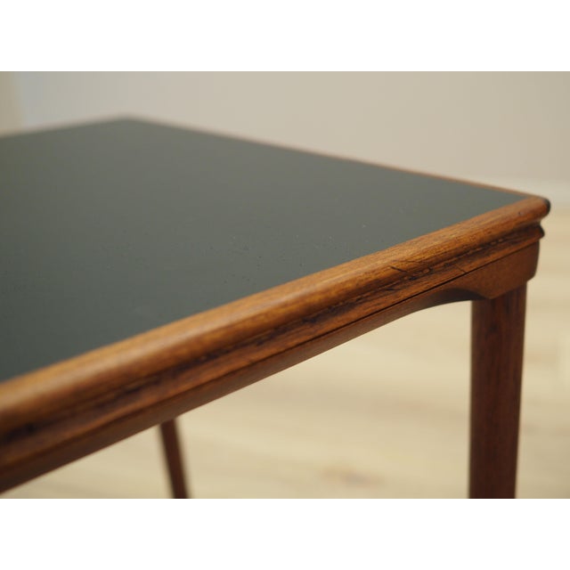 Black Vintage Danish Nesting Tables in Teak, 1970s, Set of 2 For Sale - Image 8 of 10