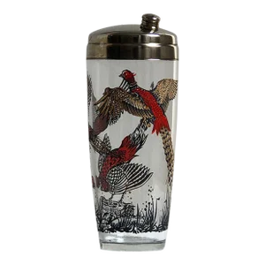 Mid-20th Century Pheasant Cocktail Shaker