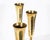Illums Bolighus Svend Aage Holm Sorensen Illums Bolighus Brass Candlestick Holders, a Pair For Sale - Image 4 of 9
