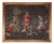 Framed Tapestry with Medieval Motif For Sale