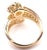 1990s 1990s Van Cleef & Arpels Snowflake Diamond Two Flower Yellow Gold Ring, Size 6 For Sale - Image 5 of 9