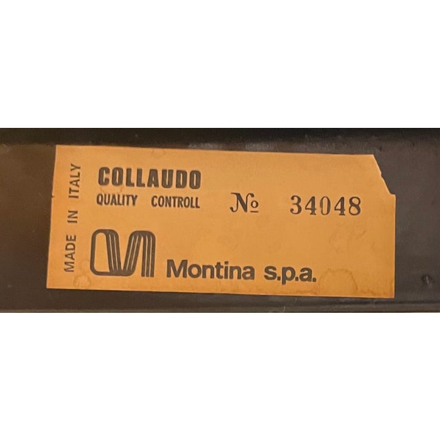 Black Lacquered and Cane Chairs from Montina S.P.A., 1960, Set of 6 For Sale - Image 9 of 14