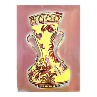 Vase Painting "Variation on a Vase No. 7" by Shann Spishak For Sale