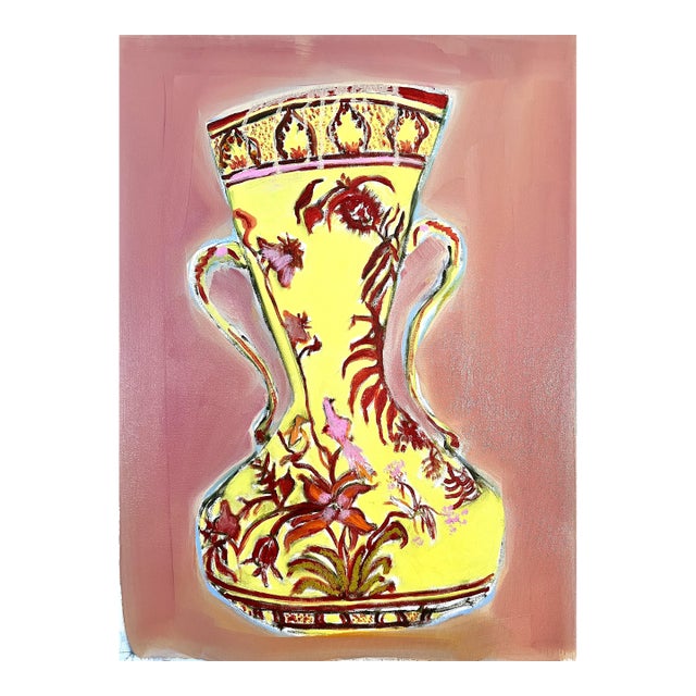 Vase Painting "Variation on a Vase No. 7" by Shann Spishak For Sale