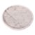 Artifacts Trading Company Decorative Round Marble Tray in White For Sale