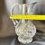 English Vintage Cut Crystal Vase Vessel Pitcher, Hobstar & Starburst Pattern For Sale - Image 3 of 10