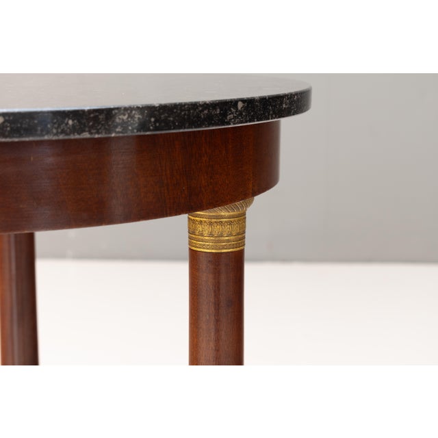 Wood Vintage Gueridon Table, 1930 For Sale - Image 7 of 8