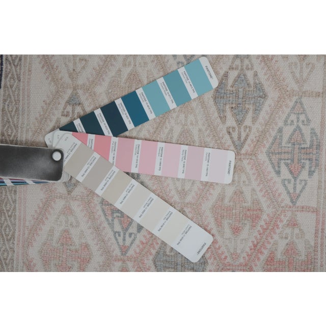 Vintage Faded Turkish Jajim Kilim Rug - Stair Runner 1'8" X 19' For Sale - Image 10 of 12