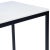 Glamour and minimalism intersect in the design of this modern End Table. Elegantly finished in black, its iron base...