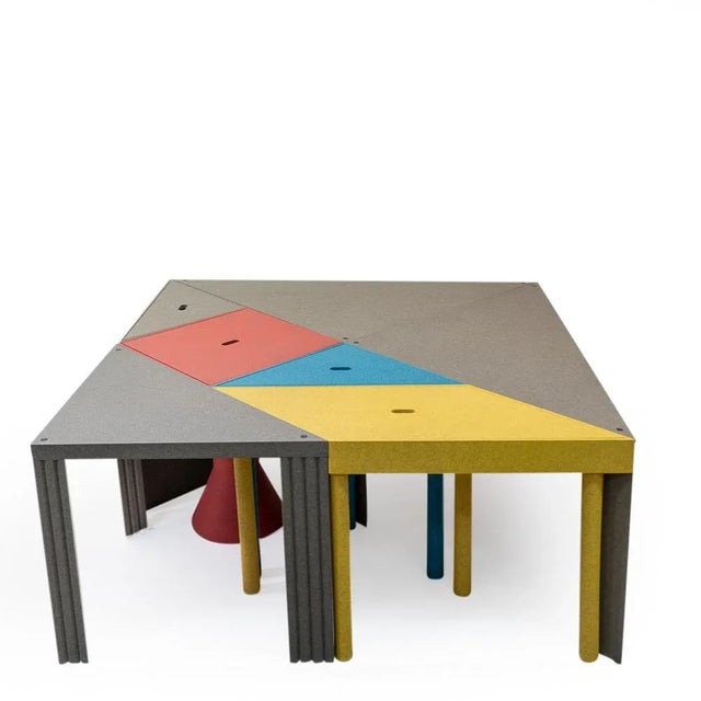 Tangram Tables by Massimo Morozzi for Cassina, 1980s, Set of 7 For Sale - Image 14 of 14
