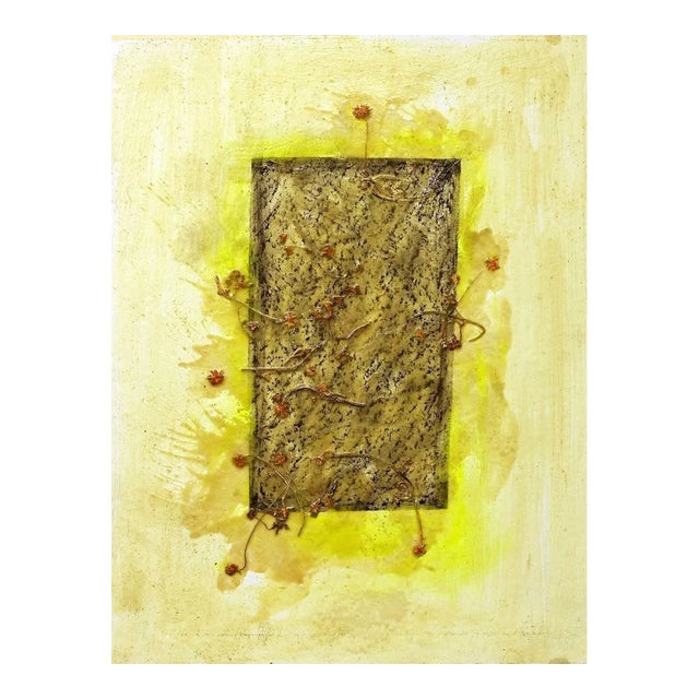 Grass Marks - Original Mixed Media by Claudio Palmieri - 2008 2008 For Sale