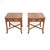 A smart and very useful pair of Georgian style inlaid side tables. They were made in England, they date from around the...