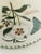 Vintage Botanical Ceramic Bowl With Butterflies English For Sale In Miami - Image 6 of 6