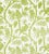 The House of Scalamandré Balinese Peacock Linen Print Fabric, Pear For Sale