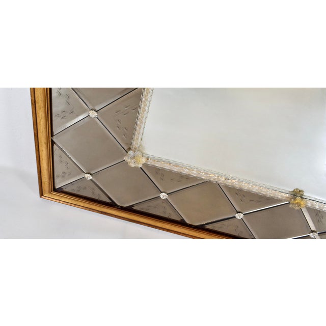 1980s Custom Hollywood Regency Mantle Mirror New York Design Center, 1980's For Sale - Image 5 of 12