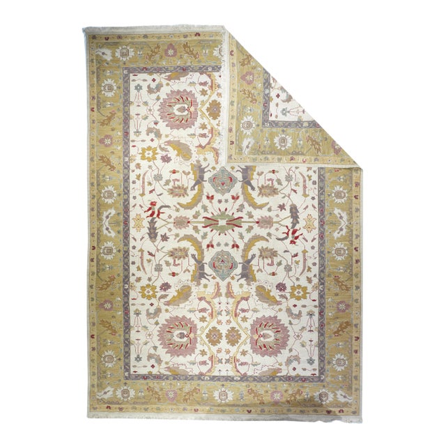 Turkish Sumak Flat Weave Wool Rug 10'0" x 14'2''. A technique rather than a specific type, in which warps are wrapped by...