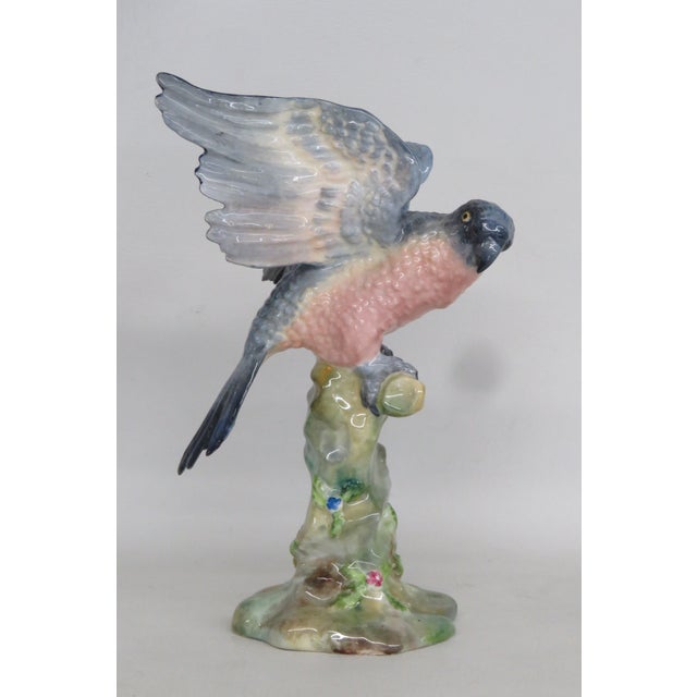 This beautiful Bird Figurine is made of fine bone china. This Figurine was made in England by the fine porcelain and...