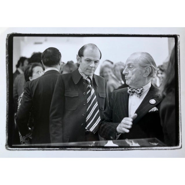 signed in ink and with photographer stamp verso and hand written title. Sidney Janis (July 8, 1896 – November 23, 1989)...