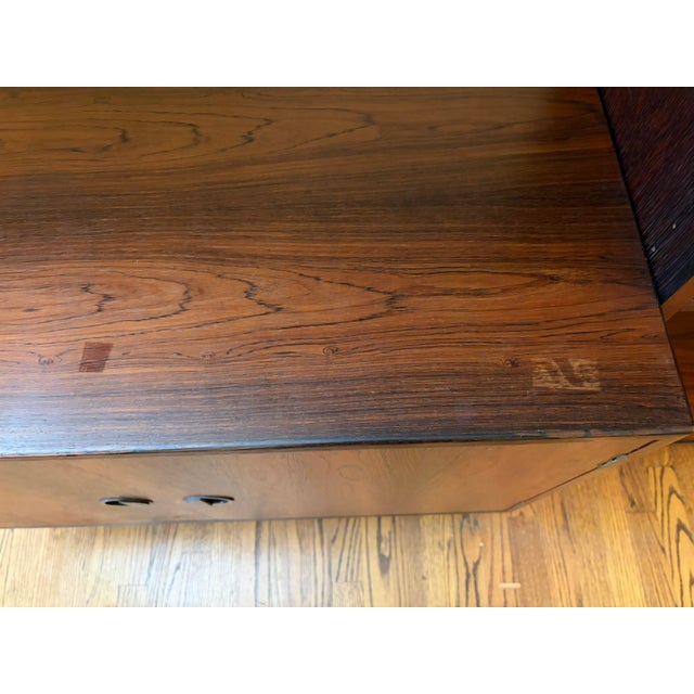Danish Rosewood Mid Century Shelving Unit, Adjustable For Sale - Image 12 of 14