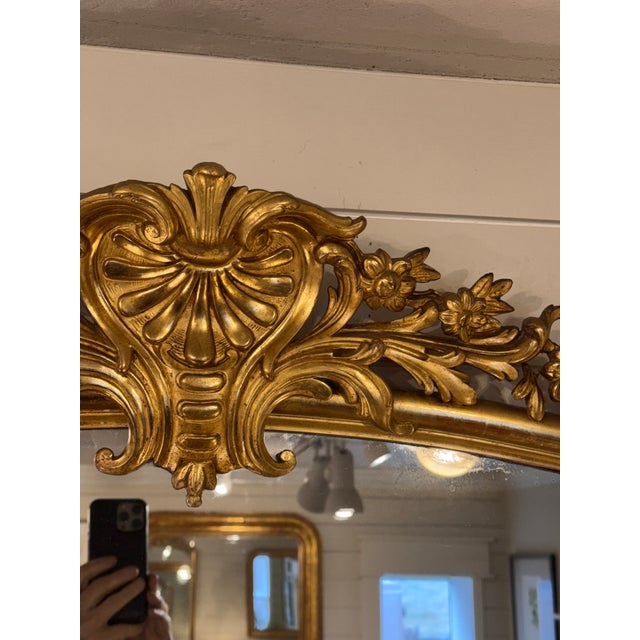 19th Century French Louis XV Style Mirror For Sale - Image 11 of 15