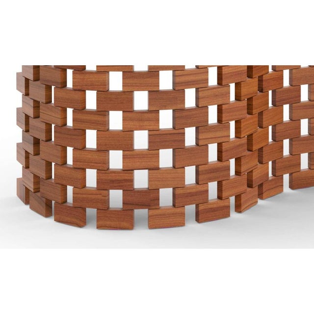 Wood Ambassade Screen in Canaletto Walnut by Charlotte Perriand For Sale - Image 7 of 13