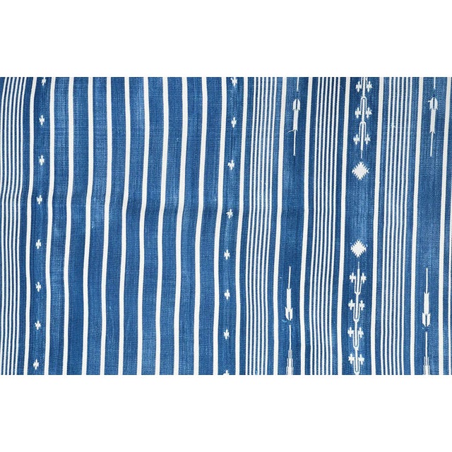 Casa Cosima Honeysuckle Rug, 5x8, Blue & White For Sale - Image 4 of 5