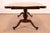 Baker Furniture Style French Regency Walnut and Burl Wood Double Pedestal Extension Dining Table, Newly Refinished For Sale - Image 13 of 14