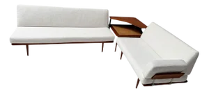 Minerva Sofa Set by Peter Hvidt & Orla Molgaard Nielsen for France & Søn, 1960s, Set of 3