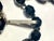 1930s Made in Austria Black Faceted Glass (French Jet) Three Strand Necklace For Sale In South Bend - Image 6 of 7