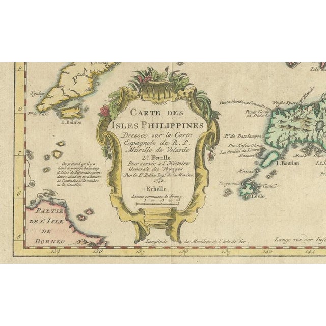 Map of the Philippine Islands, 1752 For Sale - Image 4 of 9