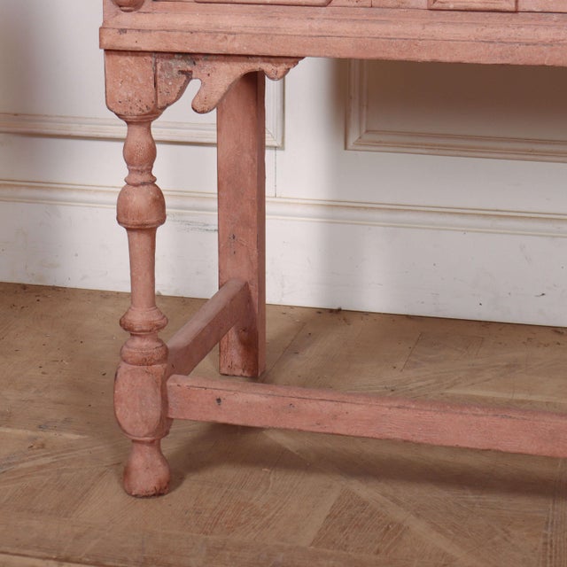 English Painted Dresser Base, 1890s For Sale - Image 6 of 12