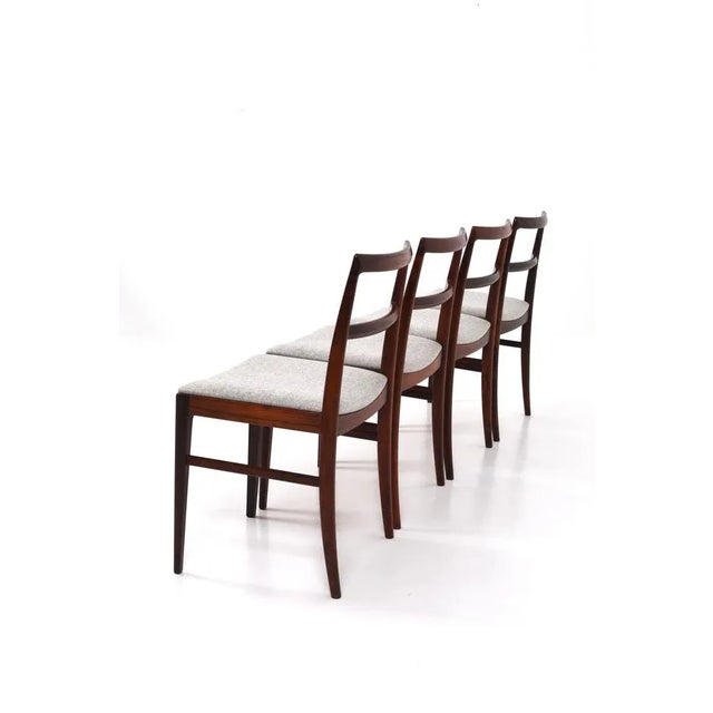 Black Model 430 Chairs by Arne Vodder for Sibast, Sweden, 1960s, Set of 4 For Sale - Image 8 of 12