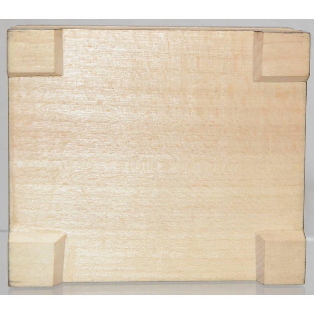 2000 - 2009 Russian Wooden Inlay Decorative Box For Sale - Image 5 of 7