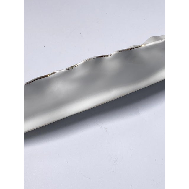 Pink Porcelain Dish with Roses, Limoges, France, 1970s For Sale - Image 8 of 13